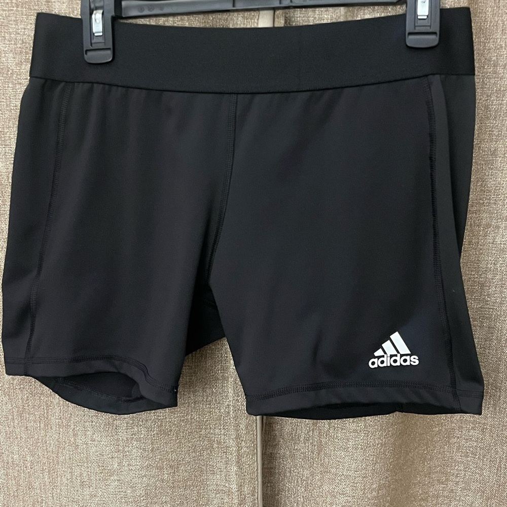 Adidas Black Athletic Shorts Lightweight Performance Wear